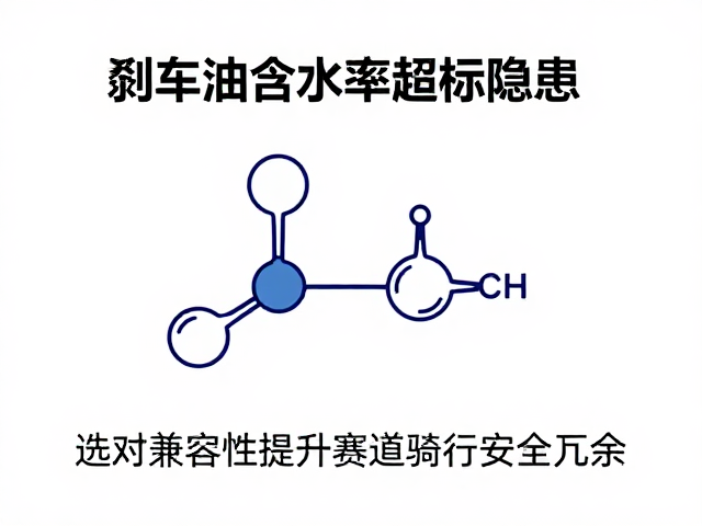 刹车油含水率超标隐患?选对兼容性提升赛道骑行安全冗余