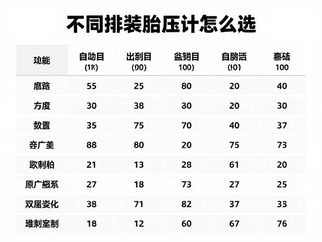 摩托车改装胎压计怎么选？不同排量原厂参数对照与适配指南