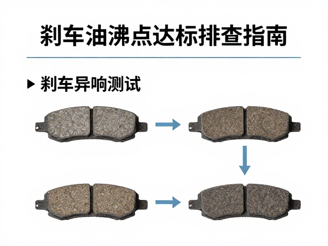 刹车异响测试,刹车片磨损不均及刹车油沸点达标排查指南