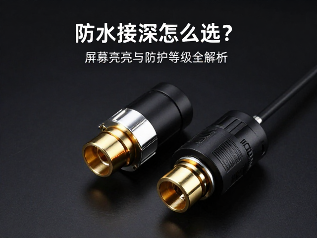 数字仪表防水接插件怎么选？高亮屏幕亮度与防护等级全解析