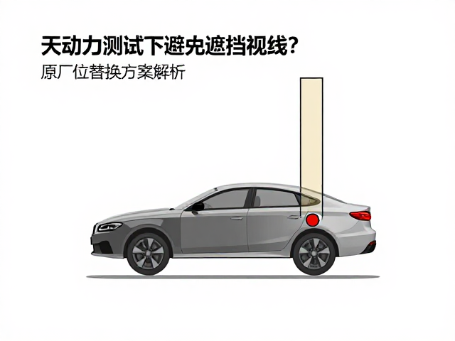 空气动力测试下,如何避免遮挡视线?原厂位替换方案解析
