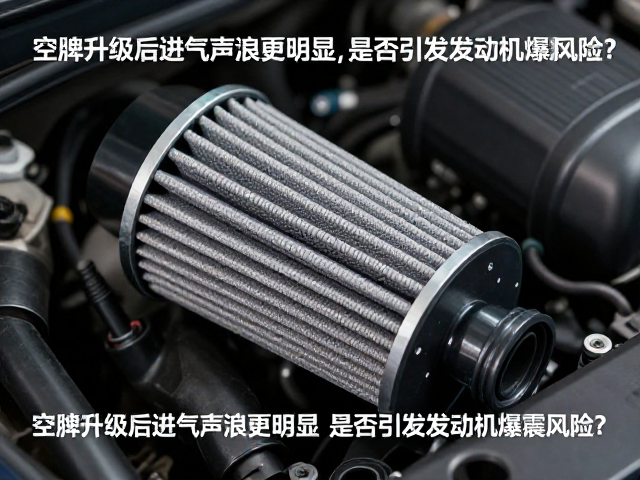 空滤升级后进气声浪更明显，是否引发发动机爆震风险？