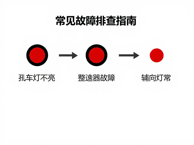 刹车灯不亮、整流器故障、转向灯异常?3大常见故障排查指南