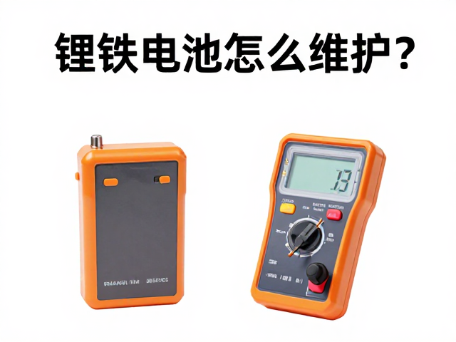 锂铁电池怎么维护?用电压表测电压,延长寿命有奇效