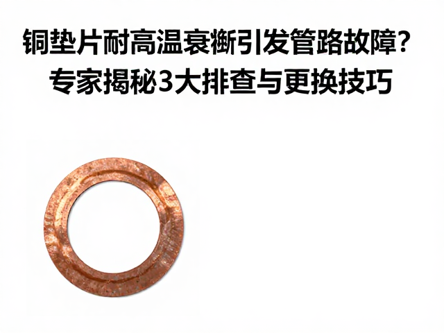 铜垫片耐高温衰减引发管路故障？专家揭秘3大排查与更换技巧