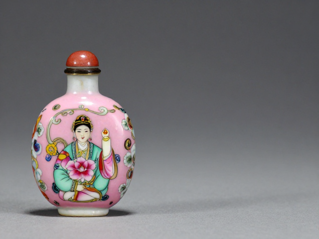 宫廷粉彩鼻烟壶的皇家审美与工艺极值
