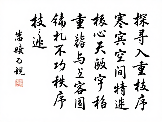 技法解构:线条质感与空间秩序