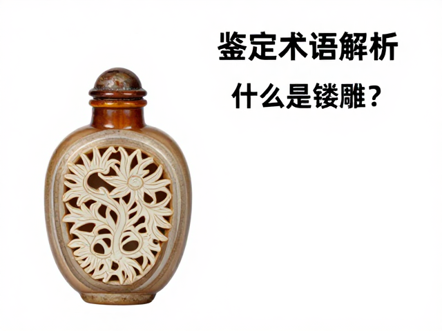 鼻烟壶鉴定术语解析:什么是镂雕