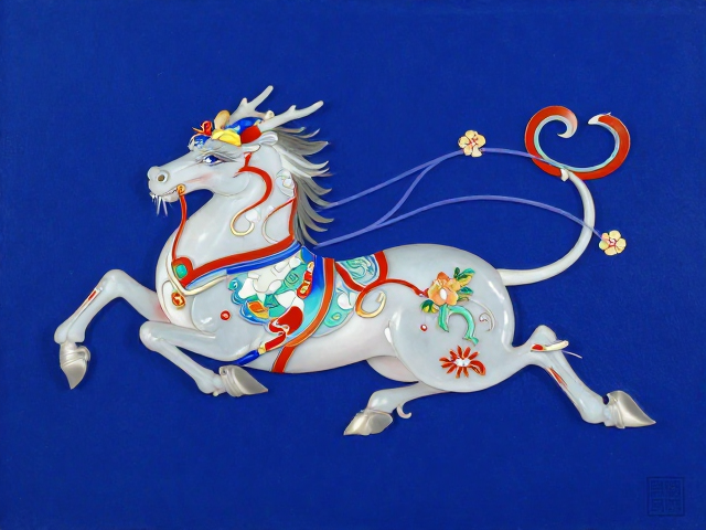 粤派内画艺术的视觉张力与色彩美学
