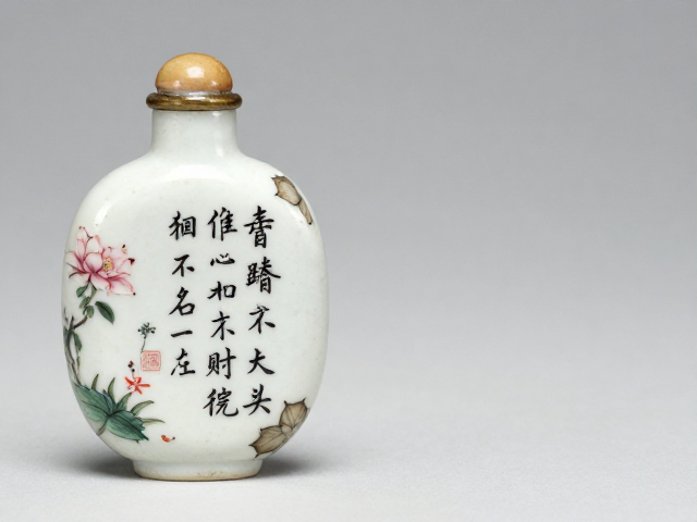 晚清内画技法的诞生与突破