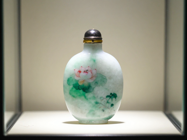 翡翠鼻烟壶内画收藏柜展示与环境控制指南