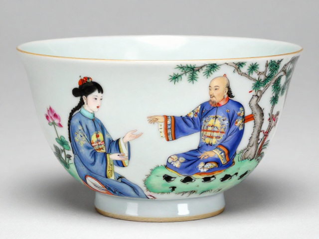 雍正粉彩的内画工艺与设色美学