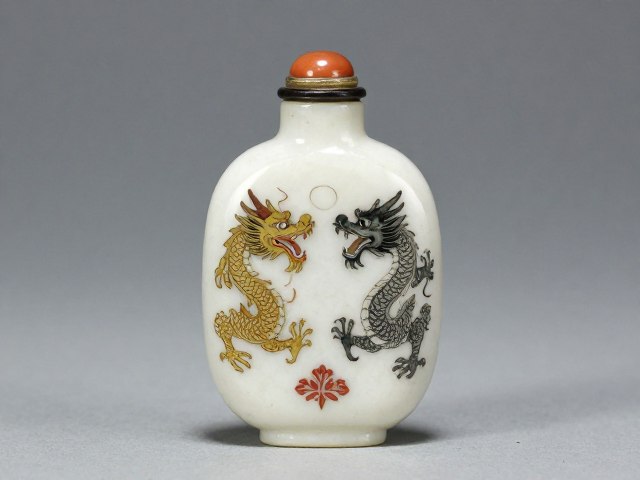 鲁派内画鼻烟壶的形制渊源与扁腹造型特征