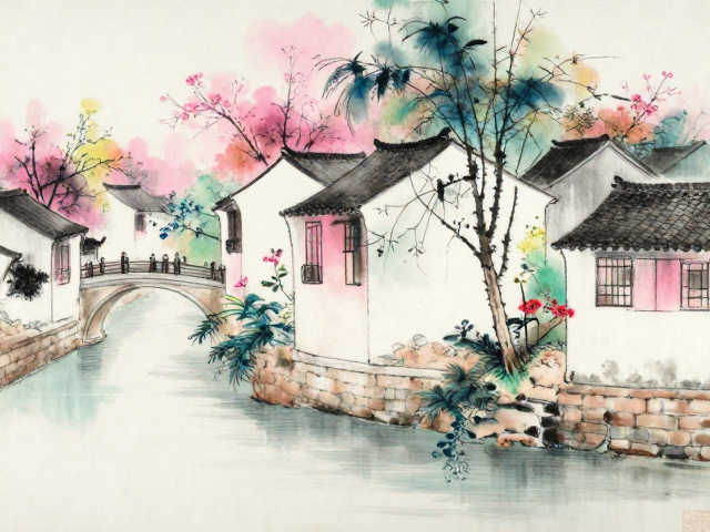 江南内画的温润色调与意境营造