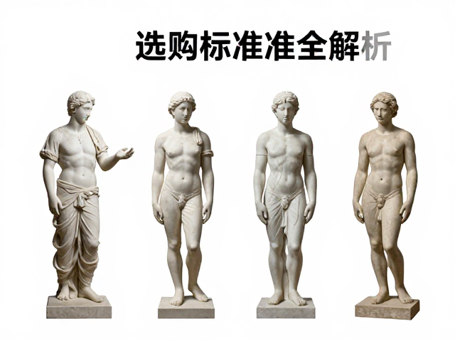 选购雕塑看造型是否稳重,色彩呼应与优美匀称造型选购标准全解析