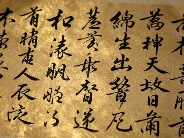錾刻工艺与书法艺术的跨界融合
