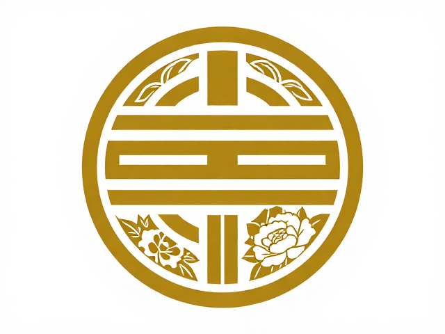 富贵团寿纹的视觉符号与构图逻辑