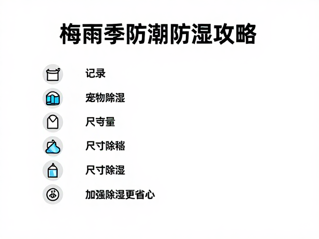 科学部署除湿策略与设备参数