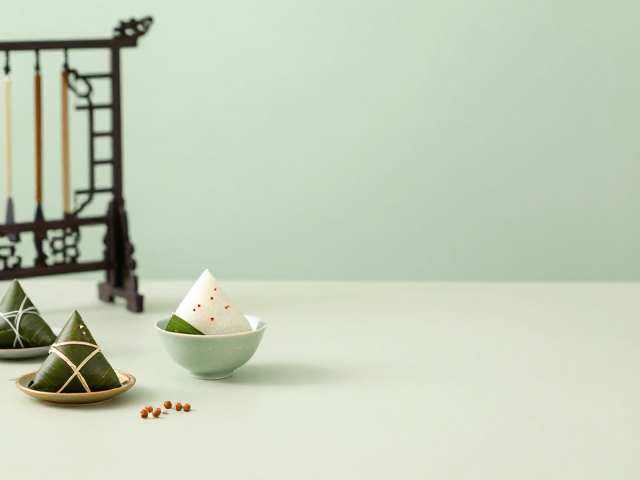 案头清供,一角端午的静默时光