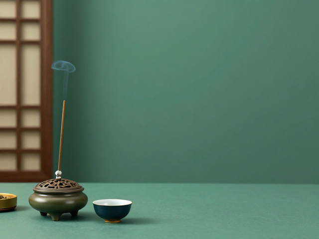 香炉与茶盏,气息中的感官疗愈