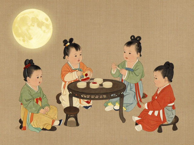 中秋佳节的团圆意象与婴戏图的历史渊源