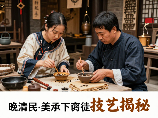 晚清市井烟火与民间作坊的兴起