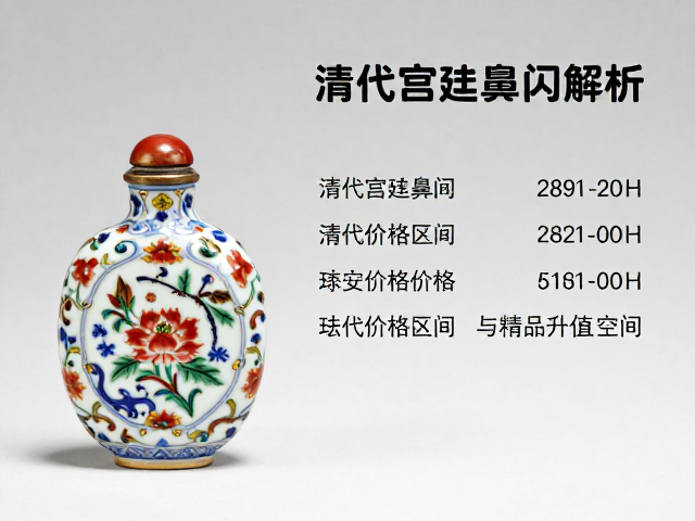 陶瓷与珐琅鼻烟壶的核心工艺特征