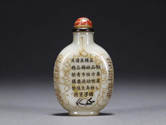 鼻烟壶精品稀缺品的市场价值重构