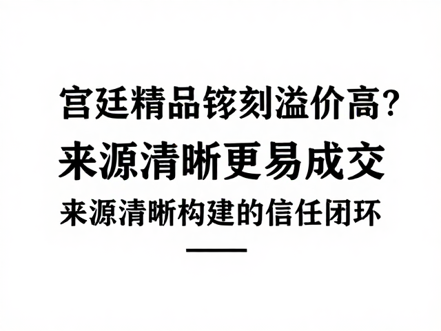 来源清晰构建的信任闭环
