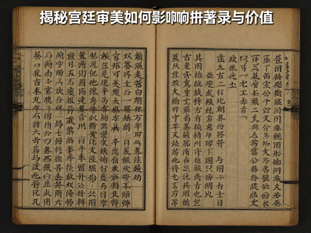 古籍拍卖市场的数据镜像与宫廷藏本特征