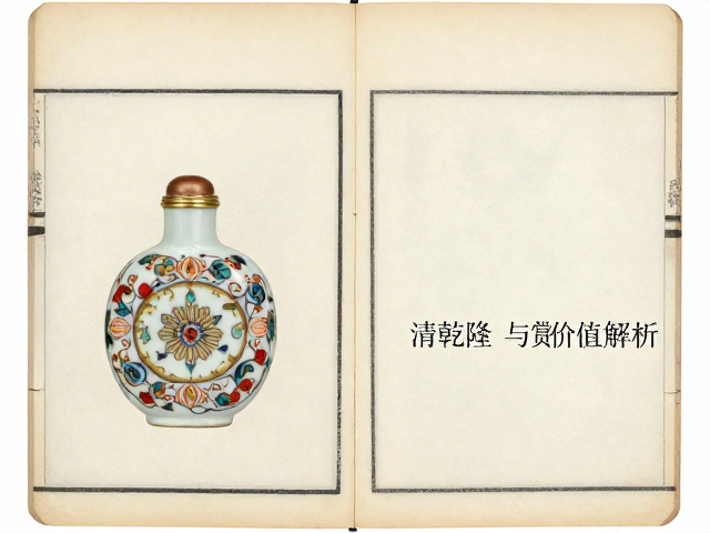 清乾隆线装图谱揭秘,普品鼻烟壶鉴赏与价值解析