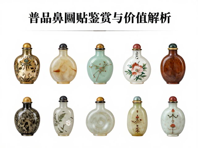 普品鼻烟壶的材质多样性与造型演变