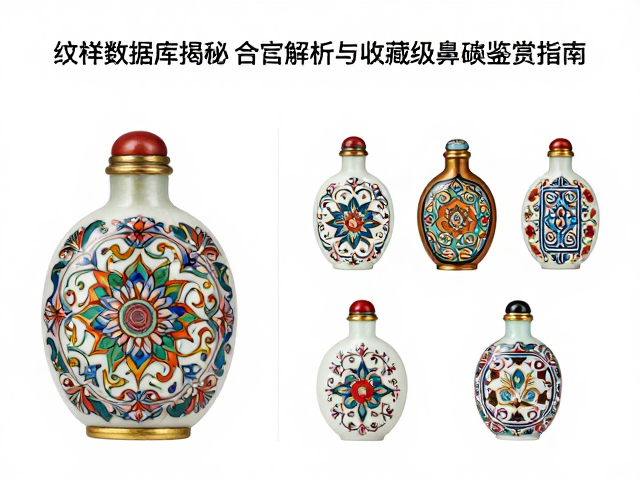 纹样数据库揭秘,高定鼻烟壶纹样解析与收藏级鼻烟壶鉴赏指南