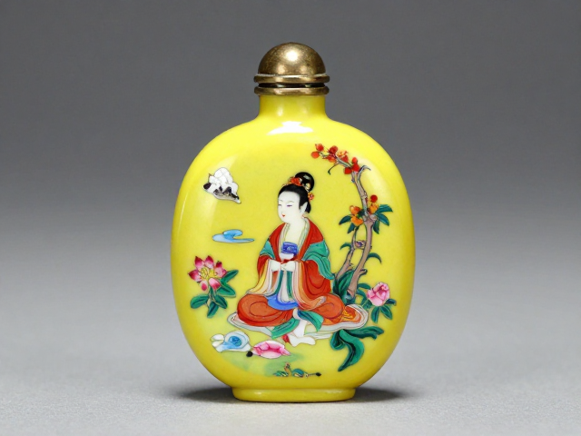 内画技艺的微观世界与画珐琅的立体层次