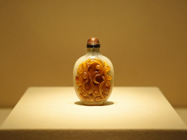 宫廷色主题展柜的从属与衬托逻辑