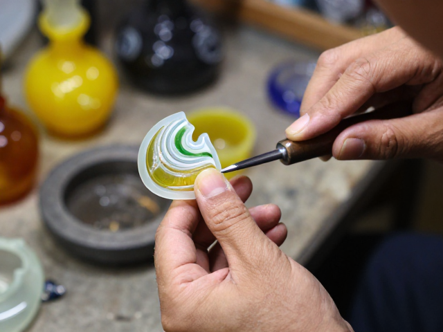 套料雕刻的层叠美学与技法解析