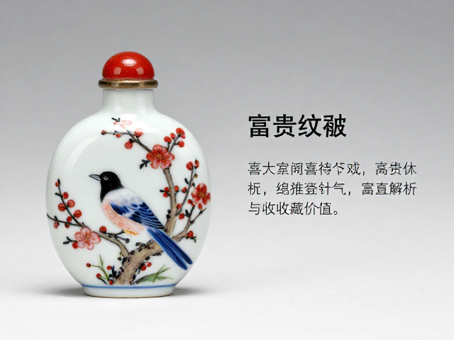 喜鹊登梅纹饰的文化渊源与构图解析