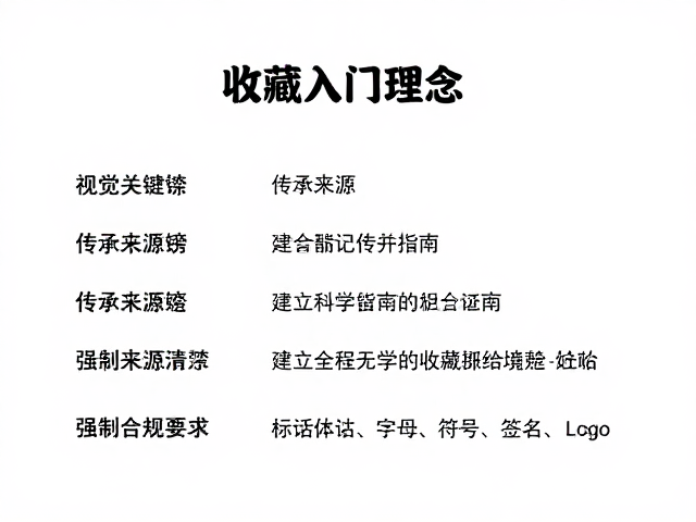 建立科学的收藏思维体系