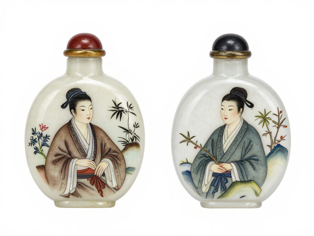 马少宣与同时期鼻烟壶流派风格的深度比对