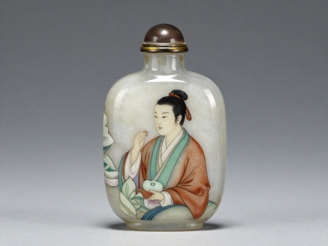 马少宣内画鼻烟壶的艺术定位与料器工艺渊源