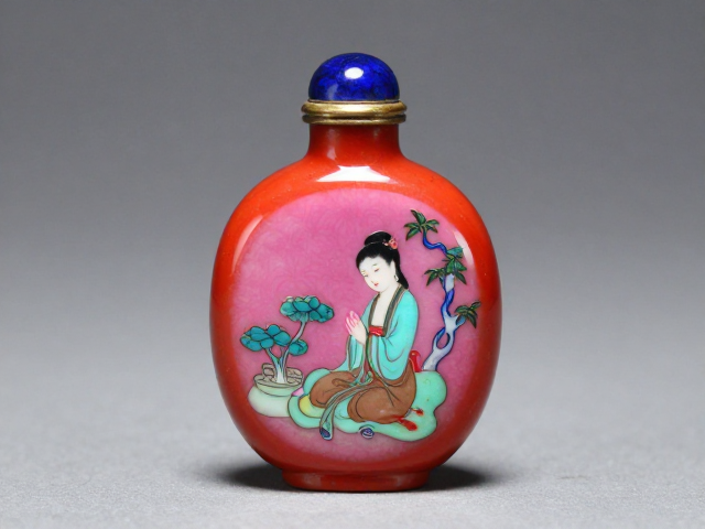 毫芒之间的内画技艺与国风意境
