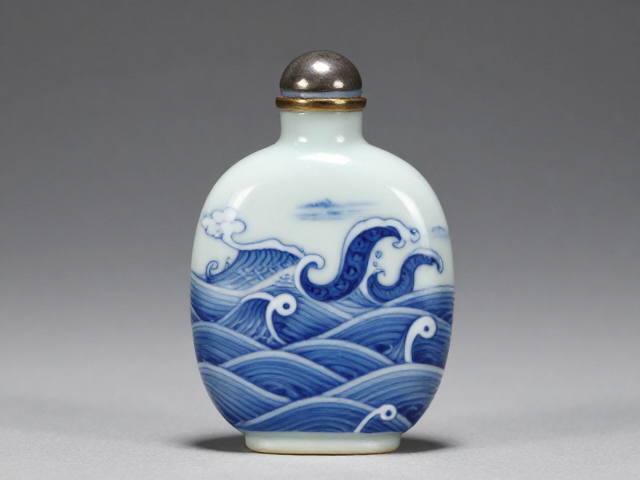 海水江崖纹的构图哲学与视觉张力