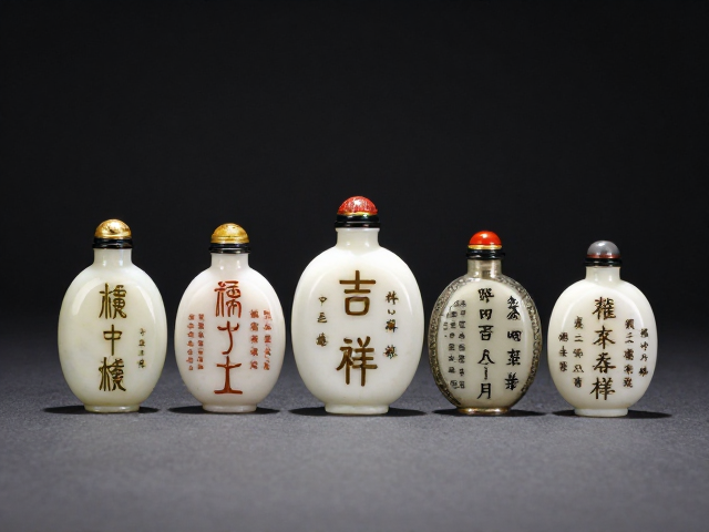 椭圆弧面鼻烟壶的器型美学与工艺特征