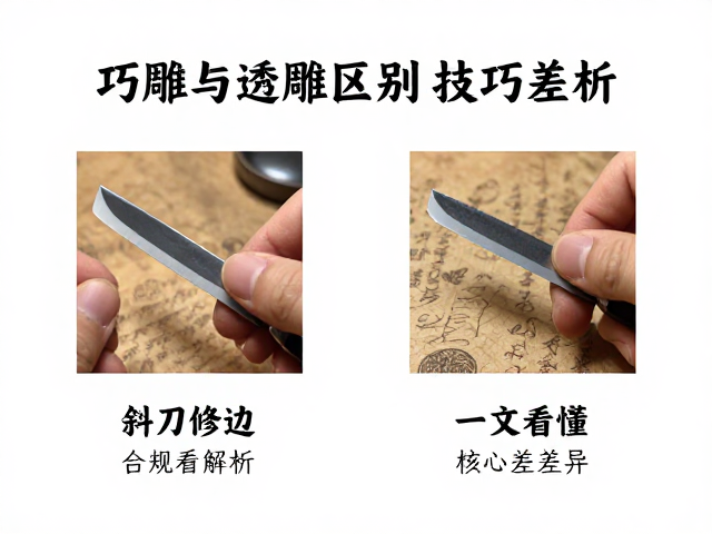 斜刀修边的技术细节与操作规范