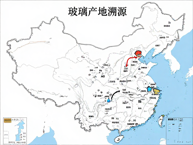 玻璃产地的地理分布与原料特性