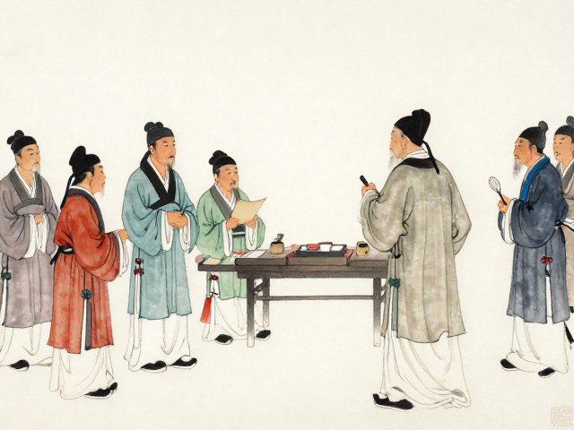 历史人物题材的笔墨意境