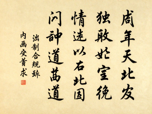 内画书法题诗纹样的视觉张力与空间布局