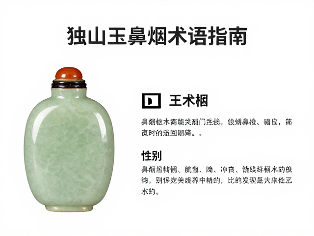 陶瓷鼻烟壶的胎釉工艺与术语辨析