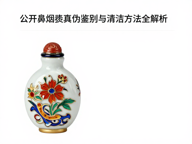 珐琅与陶瓷鼻烟壶的工艺细节辨识