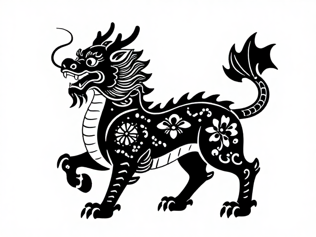 福运麒麟送宝的核心寓意解析